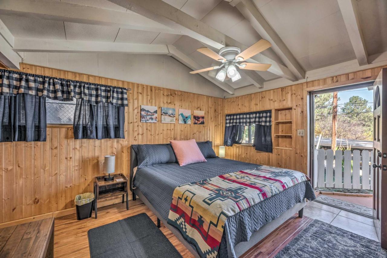 Cabin With Mountain Views About 2 Mi To Ruidoso Midtown! Bagian luar foto