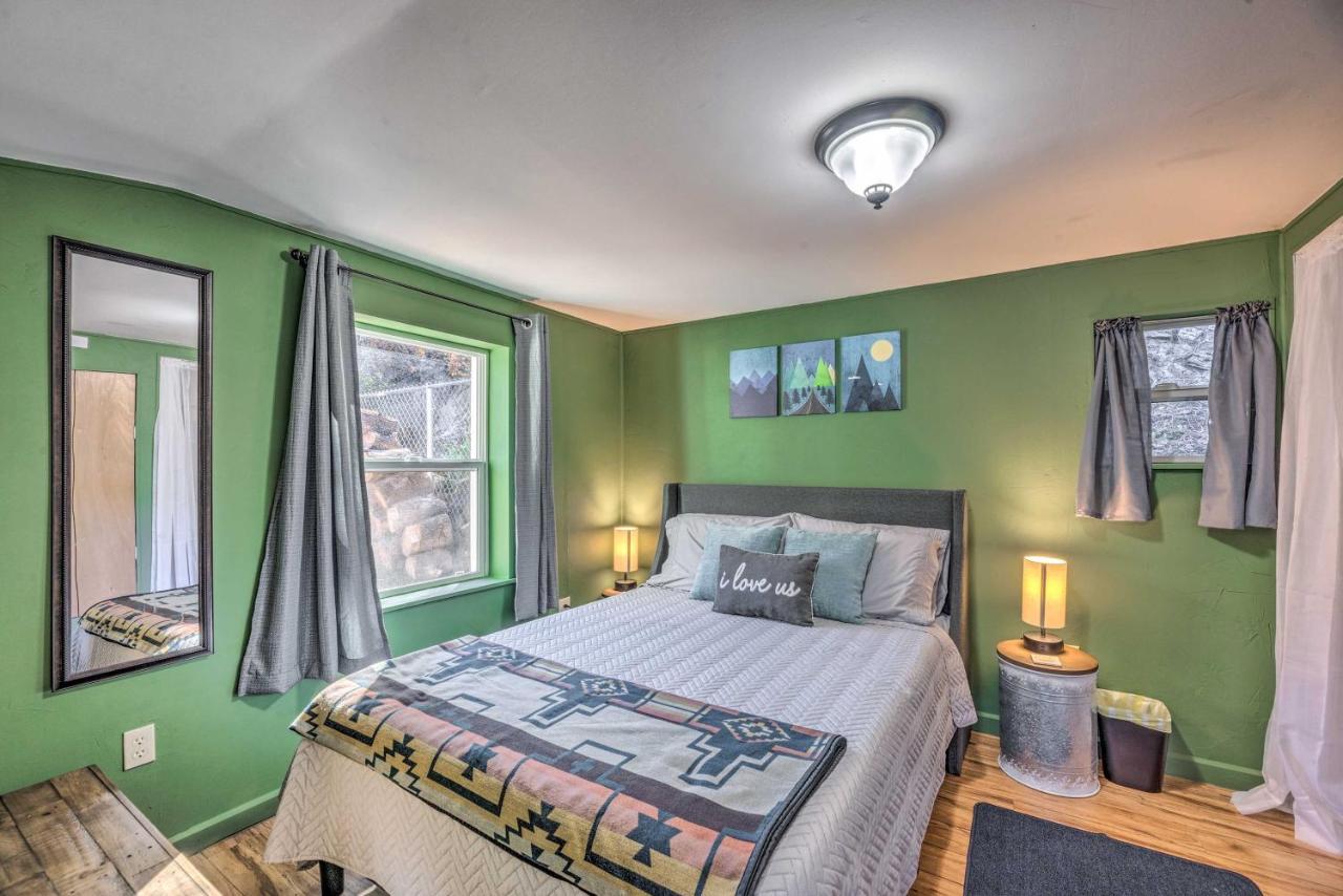 Cabin With Mountain Views About 2 Mi To Ruidoso Midtown! Bagian luar foto
