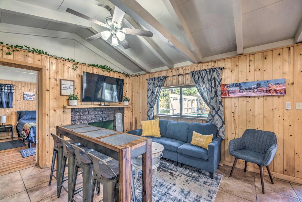 Cabin With Mountain Views About 2 Mi To Ruidoso Midtown! Bagian luar foto
